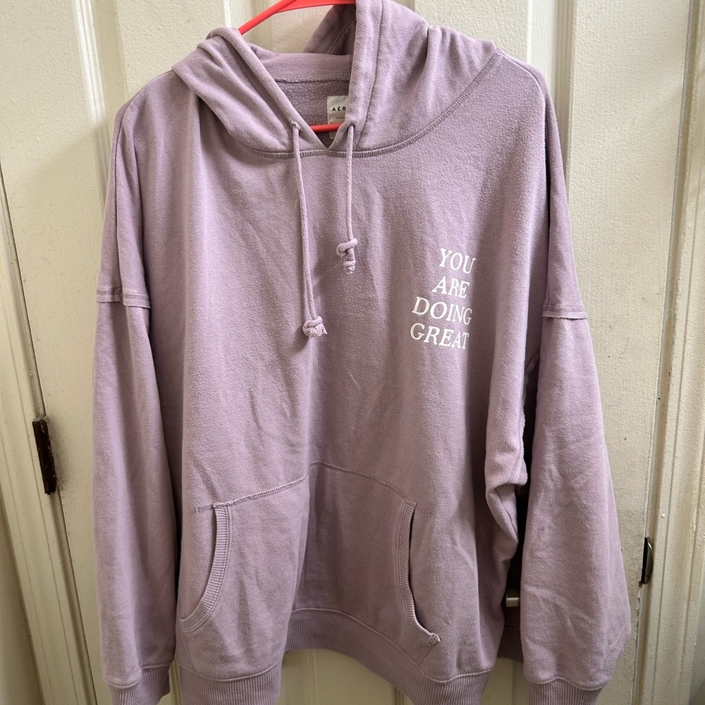 Aeropostale Lavender Hoodie - Crew Neck